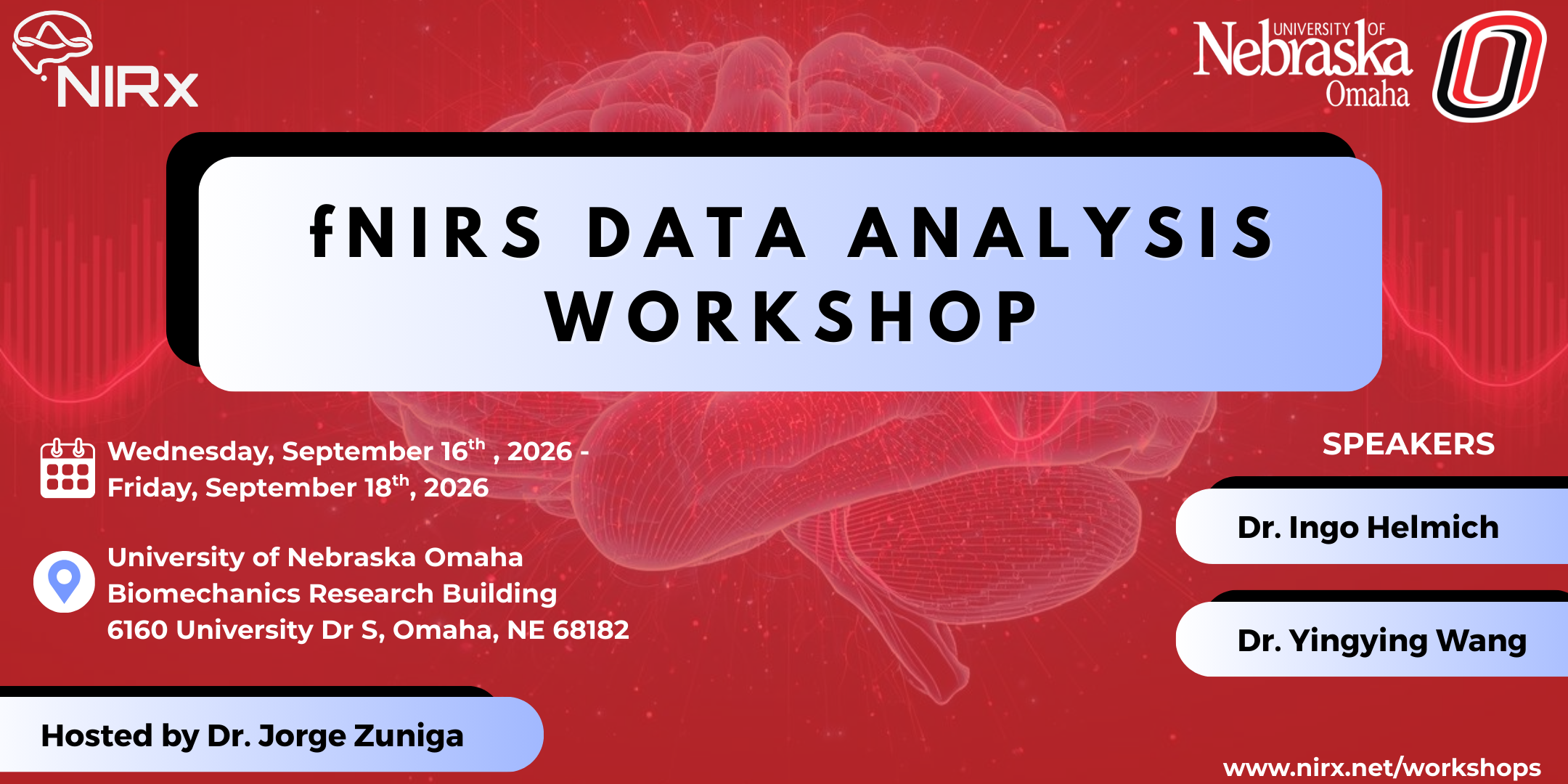 fNIRS Data Analysis Workshop | Omaha, NE | Sept 2026