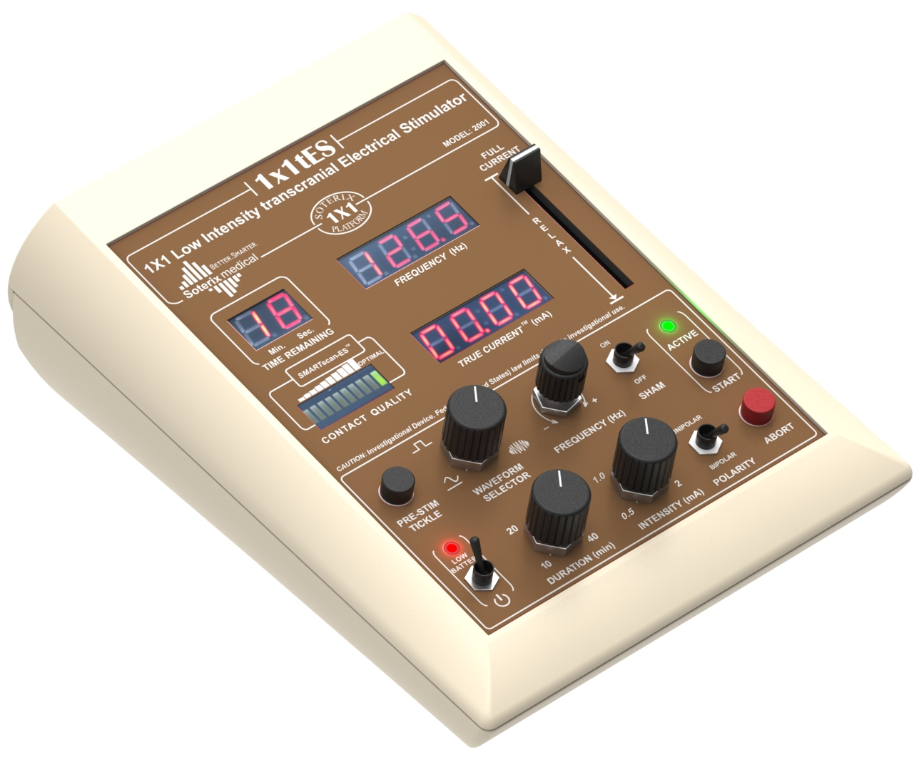 1x1 transcranial Electrical Stimulation