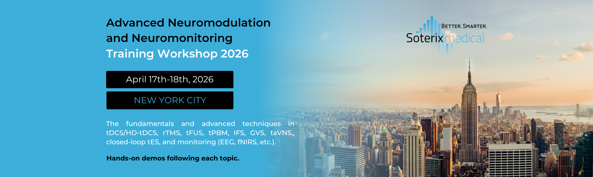 Advanced Neuromodulation and Neuromonitoring Training Workshop 2026