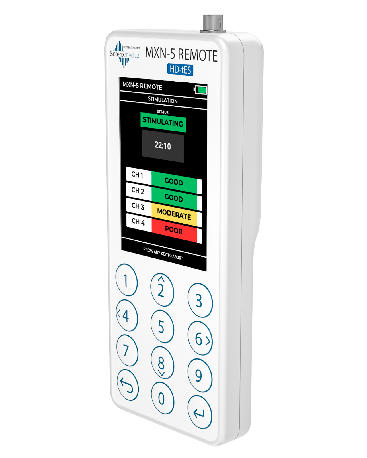 Remote Control Tes Soterix Medical MxN-5 | 5-Channel HD-tDCS & tACS | Aerobe | Aerobe
